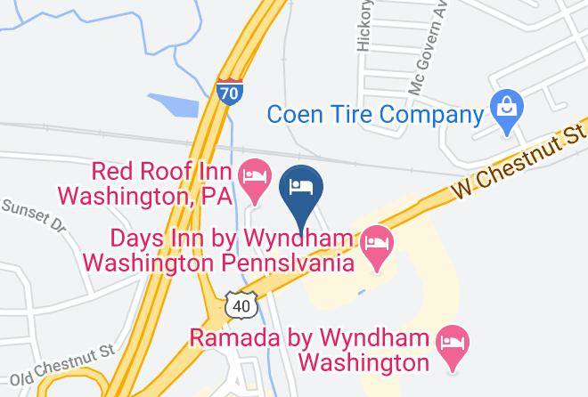 Washington - Americas Best Value Inn & Suites Washington Maps