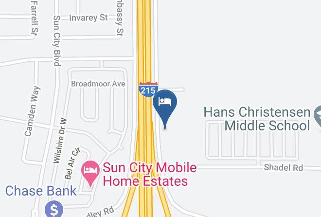 Riverside - Americas Best Value Inn Sun City Maps