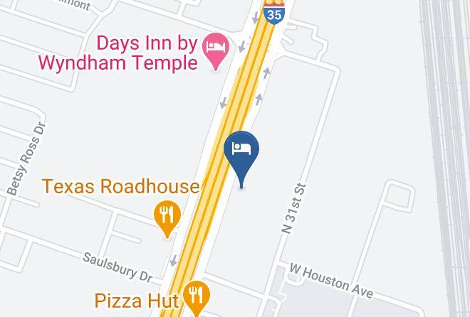 Bell - Americas Best Value Inn Temple Killeen Maps