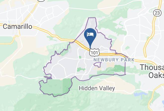Ventura - Americas Best Value Inn Thousand Oaks Maps