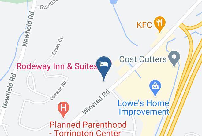 Litchfield - Americas Best Value Inn Torrington Maps