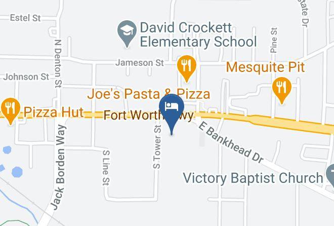 Parker - Americas Best Value Inn Weatherford Tx Maps