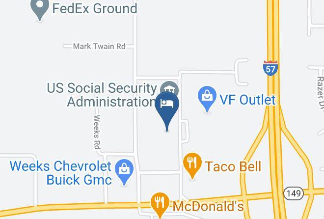 Franklin - Americas Best Value Inn West Frankfort Maps