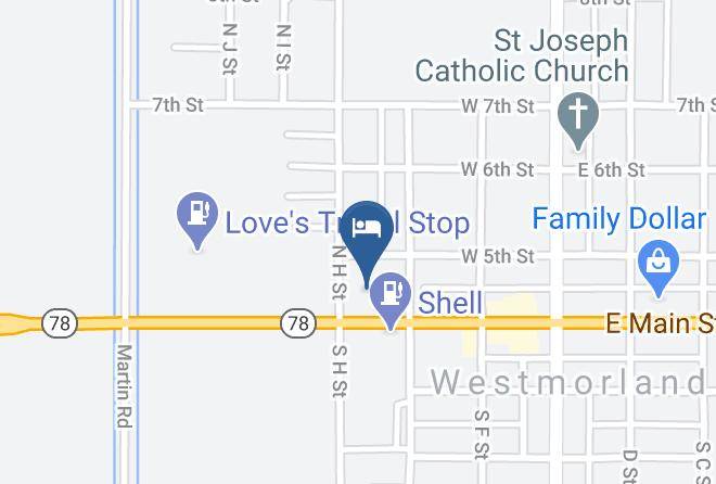 Imperial - Americas Best Value Inn Westmorland Maps