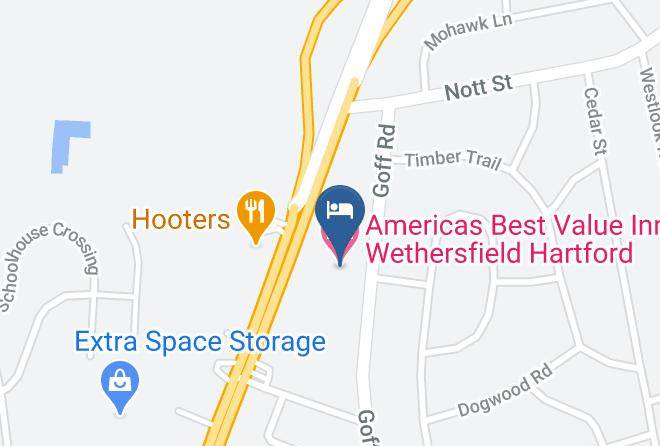 Hartford - Americas Best Value Inn Wethersfield Hartford Maps