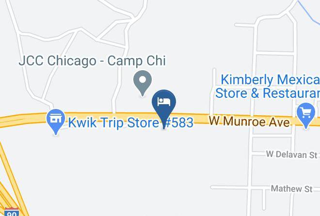Sauk - Americas Best Value Inn Wisconsin Dells Maps