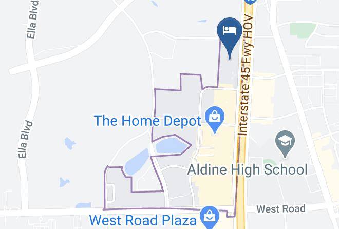 Harris - Americas Best Value Platinum Inn & Suites Maps