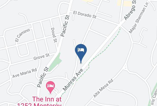 Monterey - Americas Best Value Presidents Inn Maps