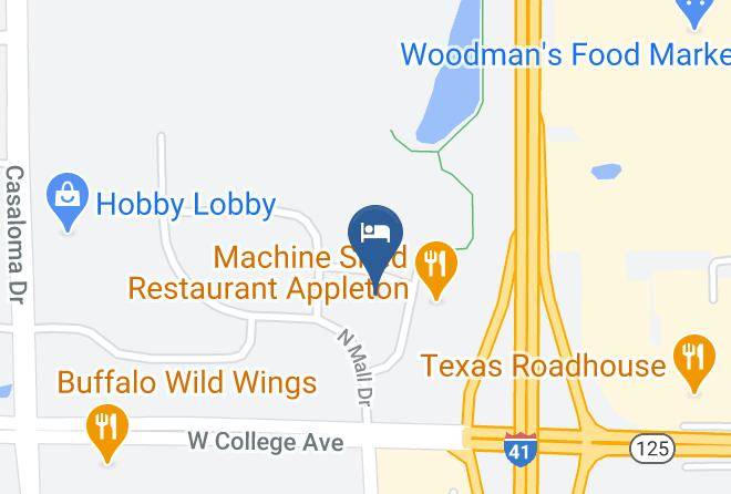 Outagamie - Americinn By Wyndham Appleton Airport Maps