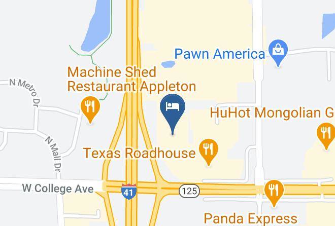 Outagamie - Baymont By Wyndham Appleton Maps