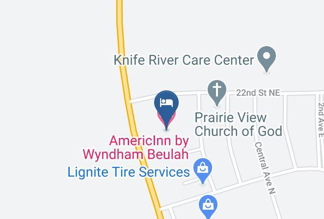 Mercer - Americinn By Wyndham Beulah Maps