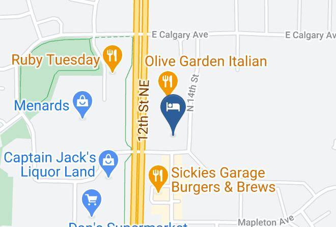 Burleigh - Americinn By Wyndham Bismarck Maps