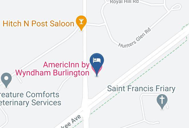 Racine - Americinn By Wyndham Burlington Maps