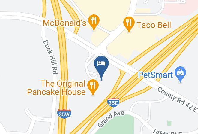 Americinn By Wyndham Burnsville Map