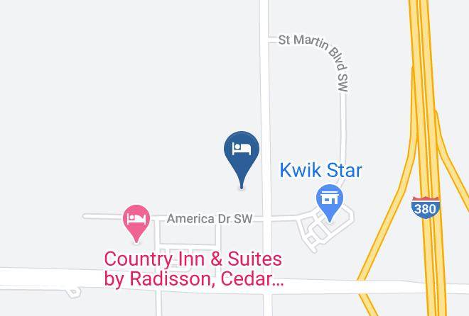Linn - Americinn By Wyndham Cedar Rapids Maps