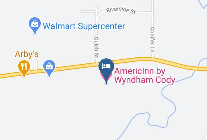 Park - Americinn By Wyndham Cody Maps