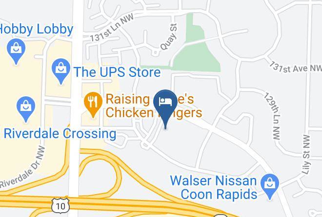 Anoka - Americinn By Wyndham Coon Rapids Maps