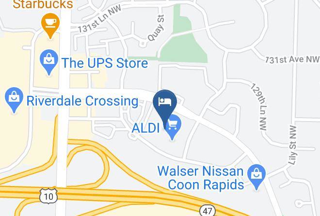 Anoka - Wingate By Wyndham Coon Rapids Maps