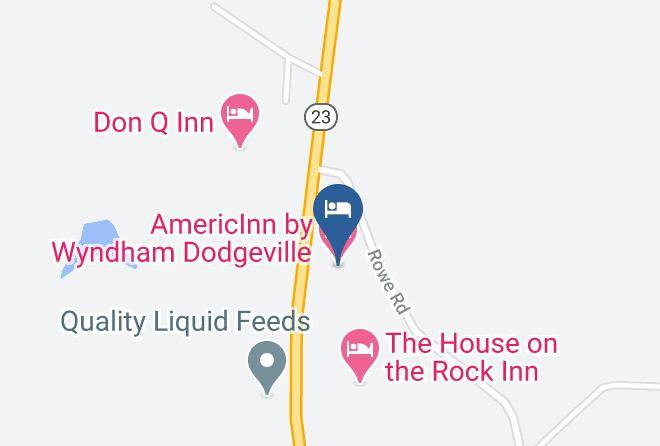 Iowa - Americinn By Wyndham Dodgeville Maps