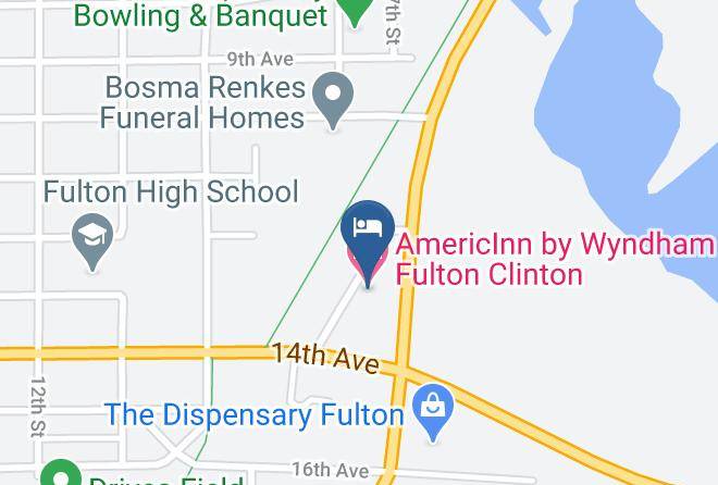 Whiteside - Americinn By Wyndham Fulton Clinton Maps
