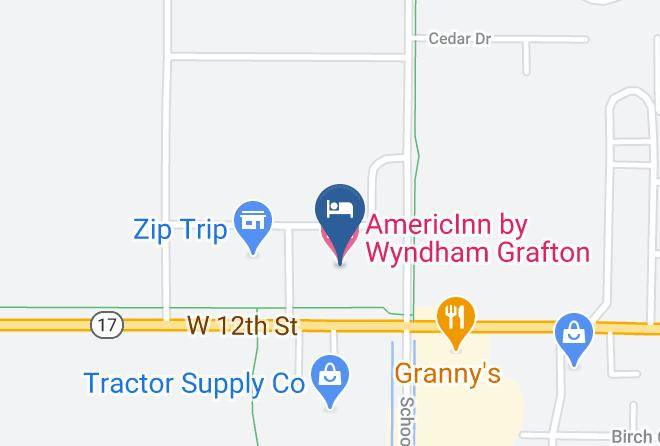 Walsh - Americinn By Wyndham Grafton Maps
