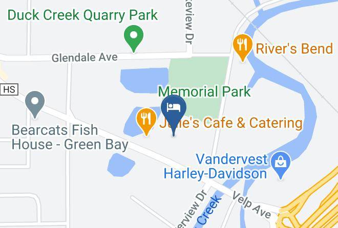 Brown - Americinn By Wyndham Green Bay West Maps