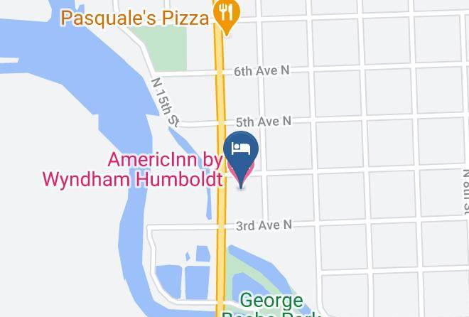 Humboldt - Americinn By Wyndham Humboldt Maps