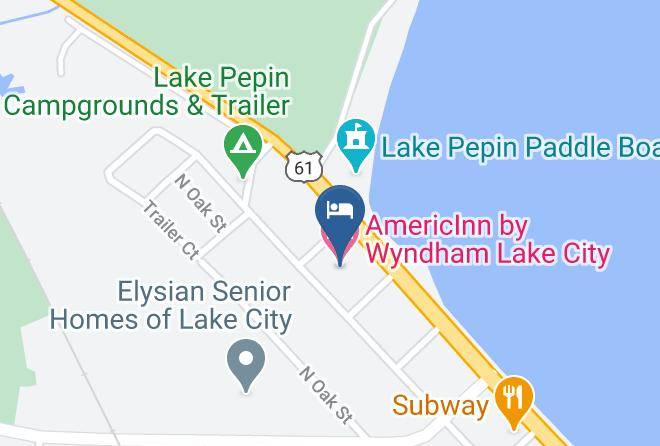 Goodhue - Americinn By Wyndham Lake City Maps