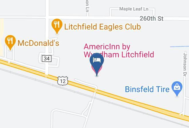Meeker - Americinn By Wyndham Litchfield Maps