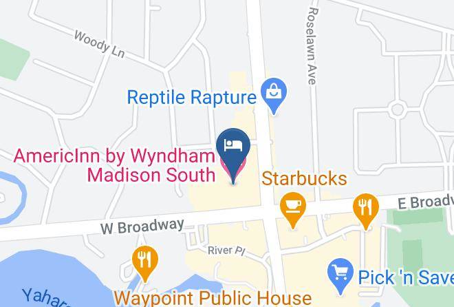 Dane - Americinn By Wyndham Madison South Maps