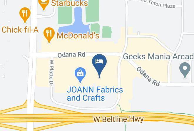 Dane - Americinn By Wyndham Madison West Maps