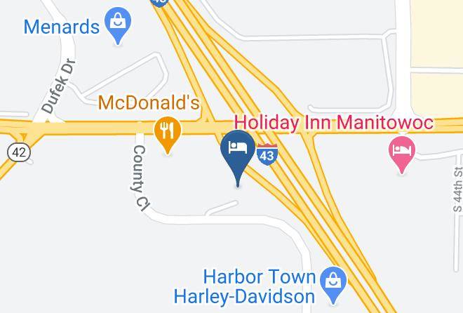 Manitowoc - Americinn By Wyndham Manitowoc Maps