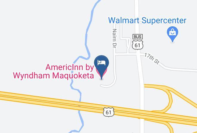 Jackson - Americinn By Wyndham Maquoketa Maps