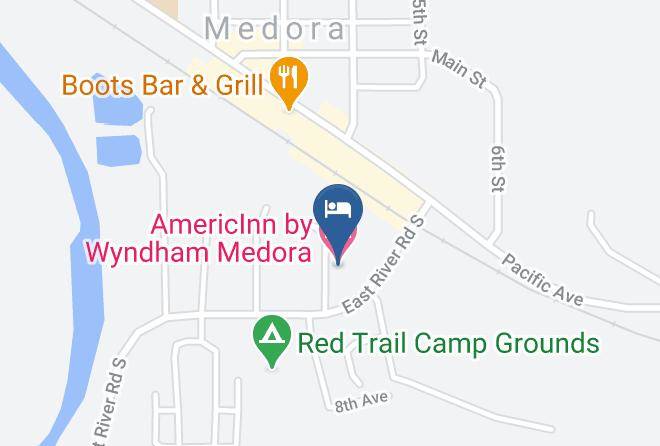 Billings - Americinn By Wyndham Medora Maps