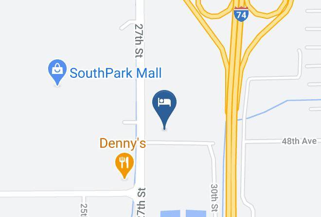 Rock Island - Americinn By Wyndham Moline Airport Quad Cities Maps