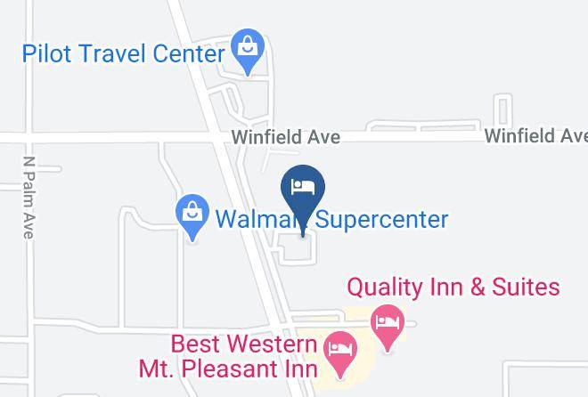 Henry - Americinn By Wyndham Mount Pleasant Maps