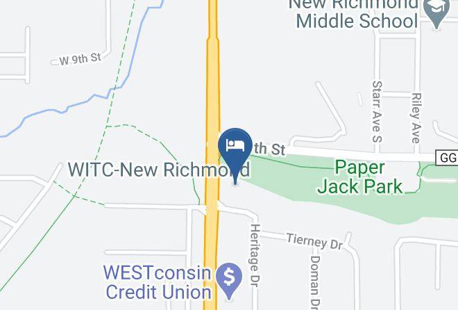 St Croix - Americinn By Wyndham New Richmond Maps