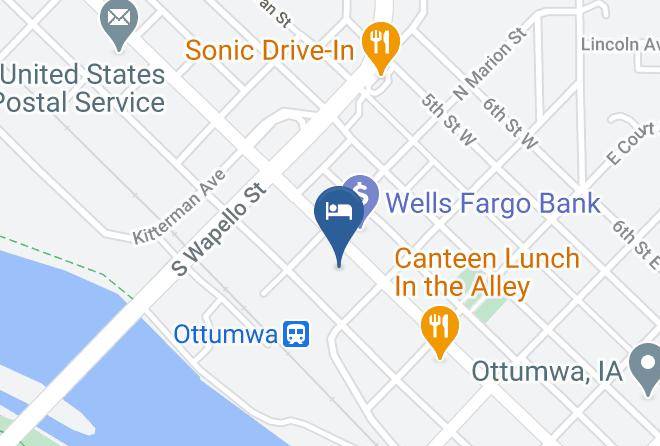 Wapello - Americinn By Wyndham Ottumwa Maps