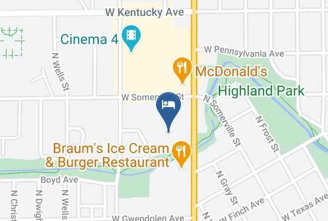 Americinn By Wyndham Pampa Event Center Map