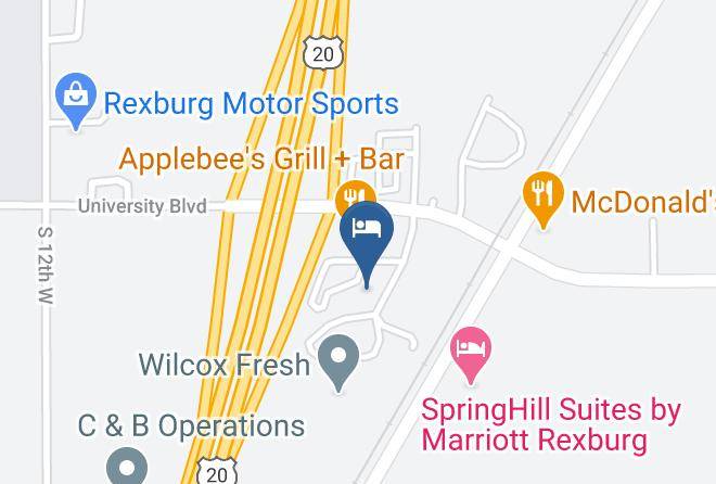 Madison - Americinn By Wyndham Rexburg Byui Maps