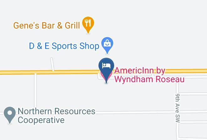 Roseau - Americinn By Wyndham Roseau Maps
