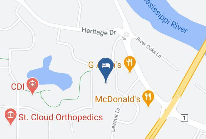 Stearns - Americinn By Wyndham Sartell Maps