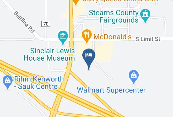 Stearns - Americinn By Wyndham Sauk Centre Maps