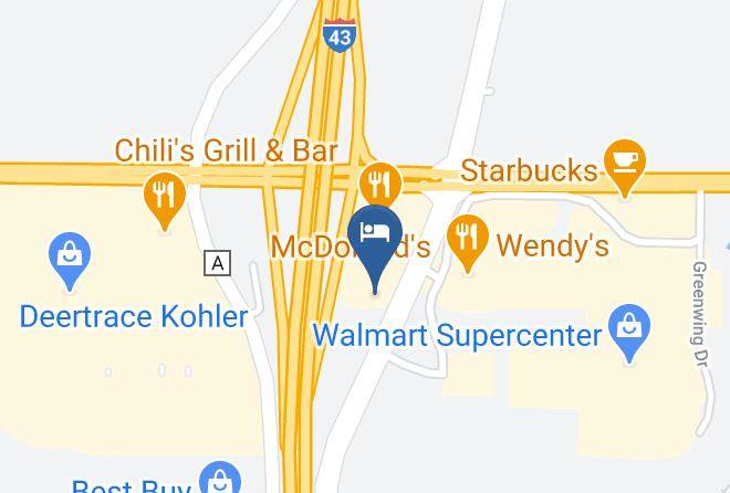 Sheboygan - Americinn By Wyndham Sheboygan Maps