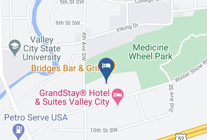 Americinn By Wyndham Valley City Conference Center Map