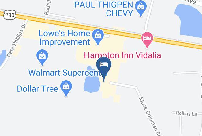 Toombs - Americinn By Wyndham Vidalia Maps