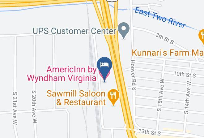 St Louis - Americinn By Wyndham Virginia Maps