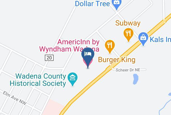 Wadena - Americinn By Wyndham Wadena Maps