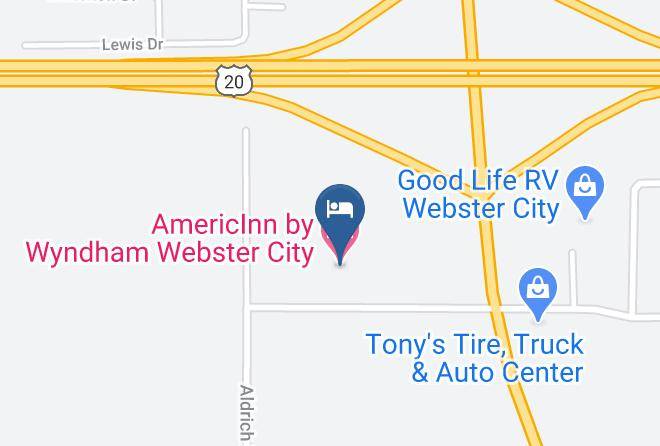 Hamilton - Americinn By Wyndham Webster City Maps