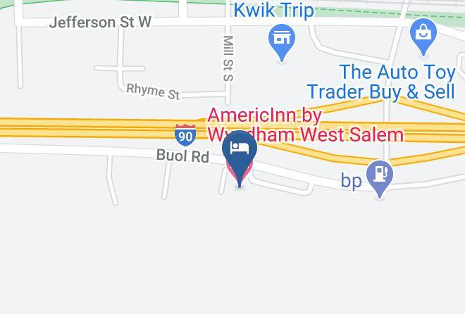 La Crosse - Americinn By Wyndham West Salem Maps